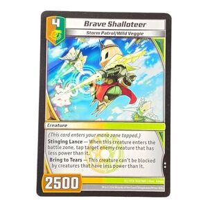 2014 Kaijudo Brave Shalloteer Trading Card